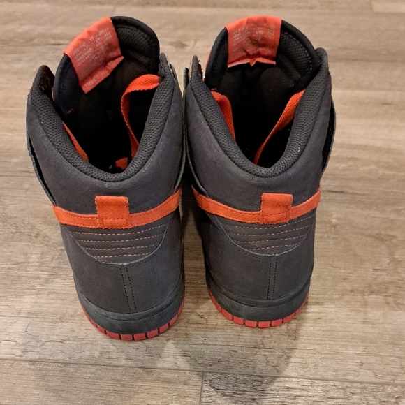 Nike Sb Dunk HIgh Bone Team Orange 2008 317982-081 - Picture 5 of 9